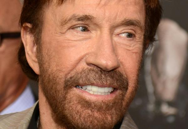 L'acteur américain Chuck Norris à Hollywood, le 15 août 2012 en Californie