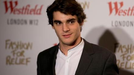 L'acteur RJ Mitte lors d'un événement à Londres, le 27 novembre 2014