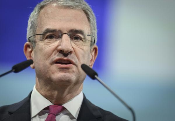 Laurent Freixe, lors de l'assemblée générale des actionnaires de Nestlé, à Ecublens, près de Lausanne, le 16 avril 2025.