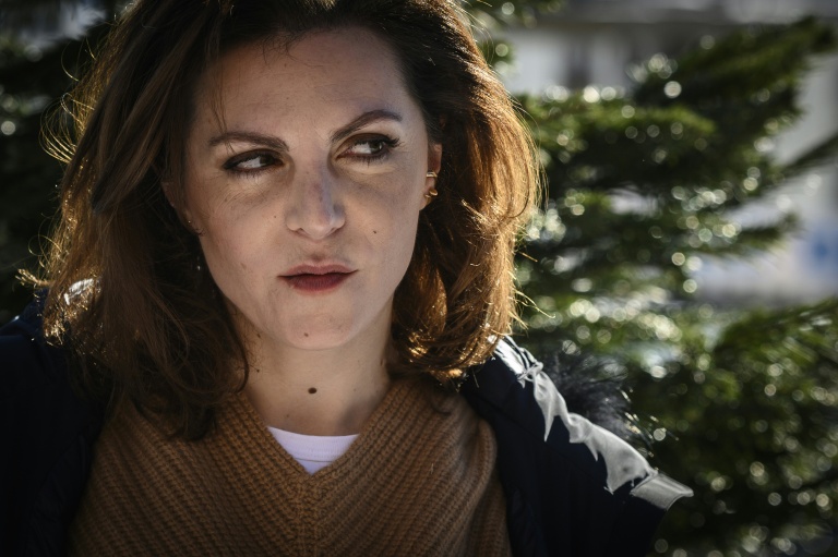 L'actrice française Anne-Elisabeth Blateau le 16 janvier 2019 au festival de cinéma de L'Alpe d'Huez, en Isère