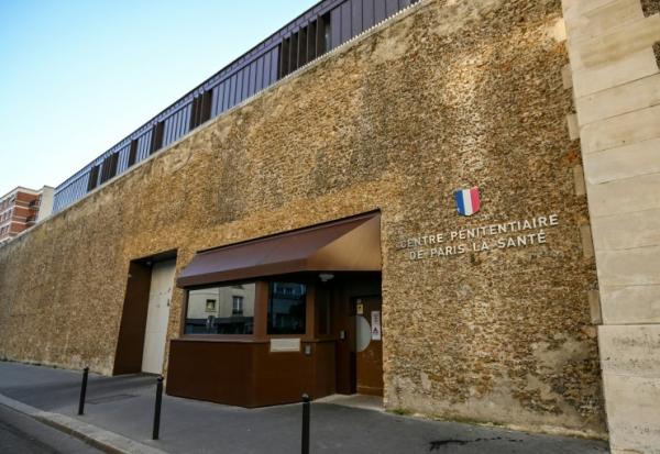 L'entrée de la prison de la Santé à Paris, le 6 novembre 2020