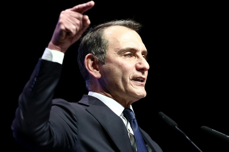 Le député RN Laurent Jacobelli à Châlons-en-Champagne, dans la Marne, le 18 mars 2026