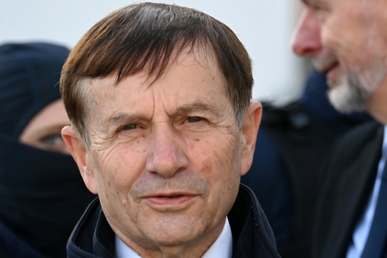 Joaquim Pueyo, alors maire d'Alençon, le 6 octobre 2025 à Condé-sur-Sarthe, dans l'Orne