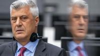 L'ancien président du Kosovo Hashim Thaçi à La Hague aux Pays-Bas le 9novembre 2020