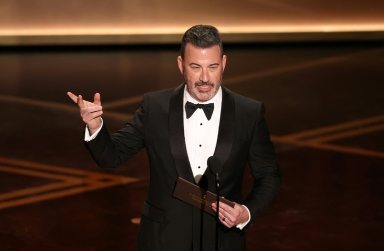 Le présentateur américain Jimmy Kimmel à Hollywood en Californie le 15 mars 2026