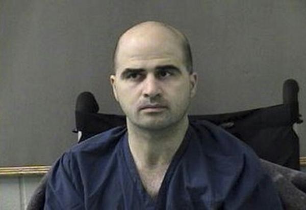 Nidal Hasan, le 9 avril 2010 à Belton aux Etats-Unis