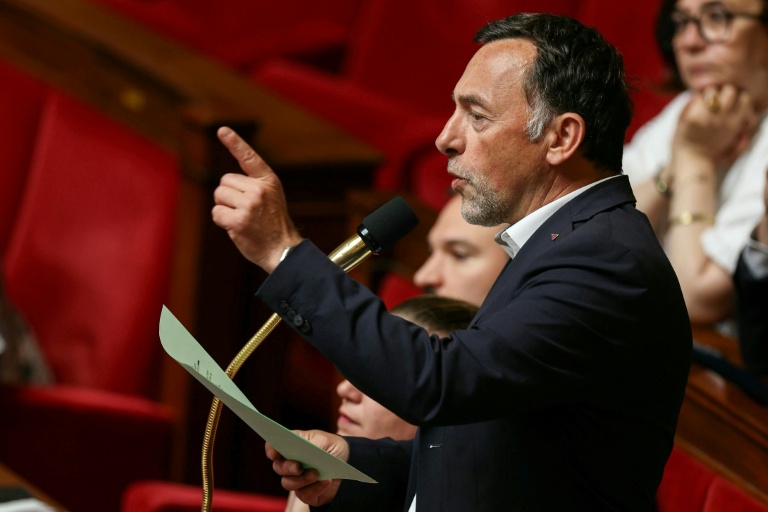 Le député La France Insoumise (LFI), Jean-François Coulomme, le 3 juin 2025 à l'Assemblée nationale à Paris