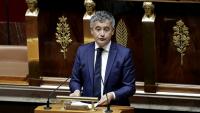 Le ministre de la Justice, Gérald Darmanin, lors de l'examen du projet de loi sur la protection des mineurs à l'Assemblée nationale, le 15 juillet 2026 à Paris