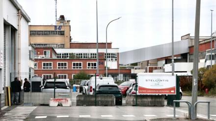 L'usine du constructeur automobile Stellantis à Poissy (Yvelines), le 23 septembre 2025