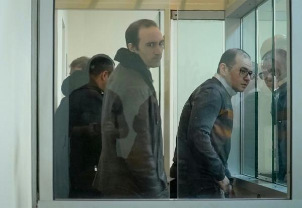 Capture d'image d'une vidéo AFP de Martin Ryan au tribunal de Bakou en Azerbaïdjan le 6 janvier 2025