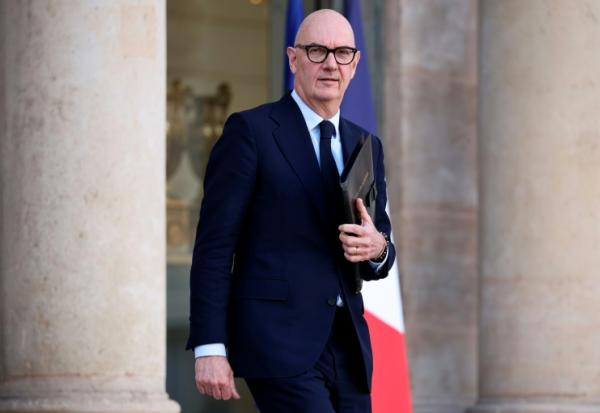 Le ministre français de l'Economie et des Finances Roland Lescure, à l'Elysée à Paris, le 28 octobre 2026