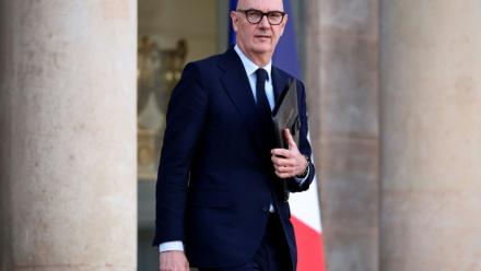 Le ministre français de l'Economie et des Finances Roland Lescure, à l'Elysée à Paris, le 28 octobre 2026