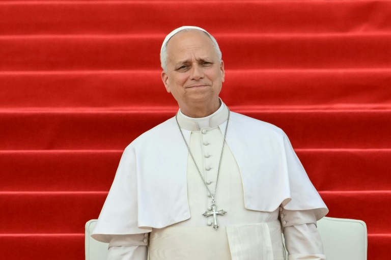 Le pape Léon XIV, le 21 avril 2026 à Malabo, en Guinée équatoriale