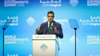 Le Premier ministre espagnol, Pedro Sanchez, au Sommet mondial des gouvernements, à Dubaï, le 3 février 2026