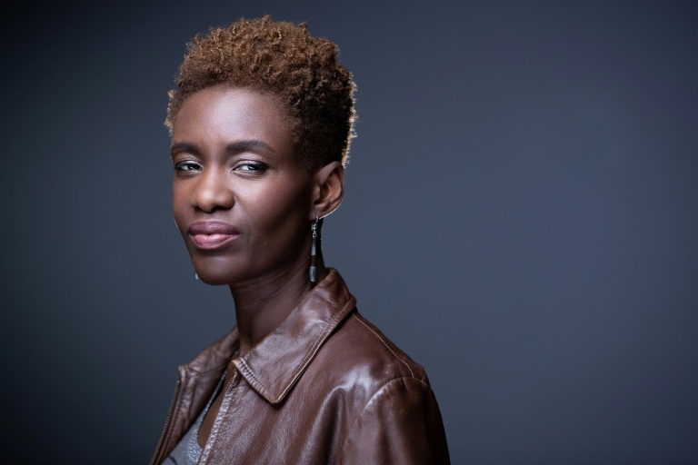 La militante décoloniale Rokhaya Diallo, le 28 avril 2021 à Paris