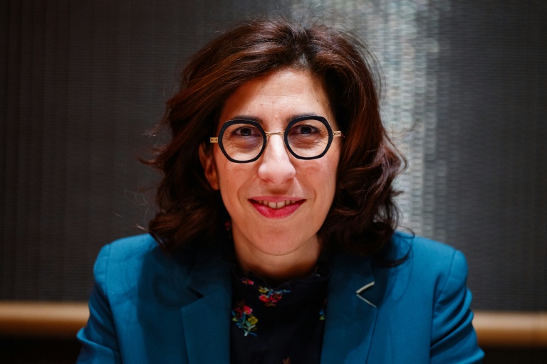L'ancienne ministre française de la Culture Rima Abdul-Malak, à Paris le 27 janvier 2025