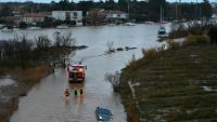 L'Hérault déborde à Agde le 23 décembre 2025