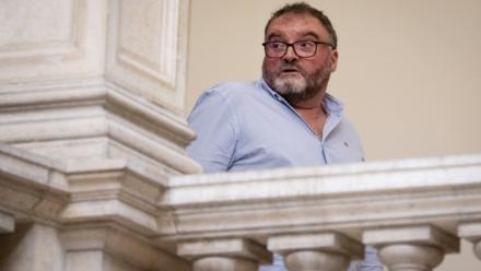 L'ancien anaesthetiste Frédéric Péchier à l'ouverture de son procès à Besançon, le 8 septembre 2025