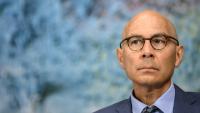 Le Haut-Commissaire des Nations unies aux droits de l'homme, Volker Türk, à l'ouverture de la 63e session du Conseil des droits de l'homme des Nations unies, à Genève, le 7 septembre 2026