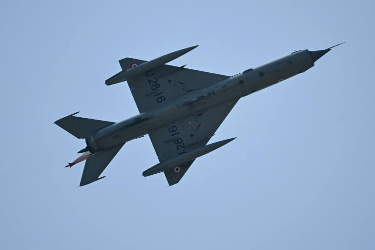 Derniers vols pour la flotte de MiG-21 de l'armée de l'air indienne, à Chandigarh, le 24 septembre 2025