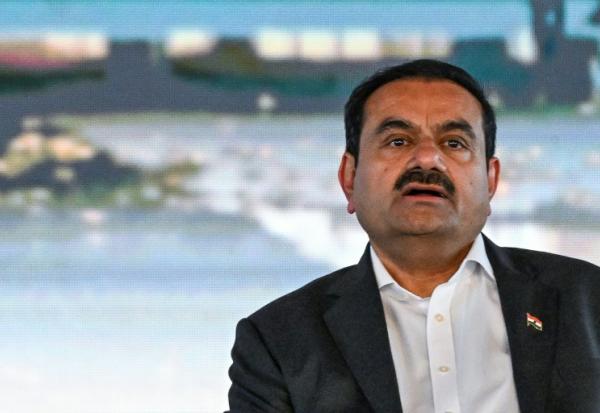 Gautam Adani lors d'une cérémonie à Bombay le 8 octobre 2025