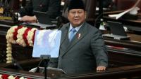 Le président indonésien Prabowo Subianto lors de son discours sur l'état de la Nation, Jakarta, le 14 août 2026