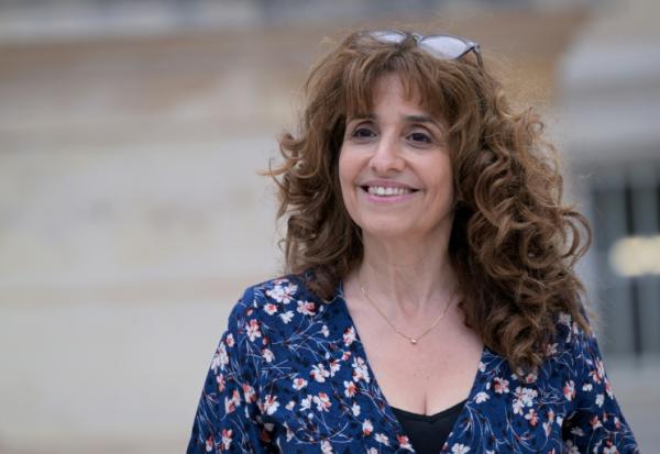 La députée Caroline Yadan à Paris le 8 juillet 2024