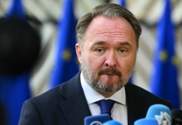  Le commissaire européen Dan Jorgensen le 16 mars 2026, à Bruxelles, en Belgique