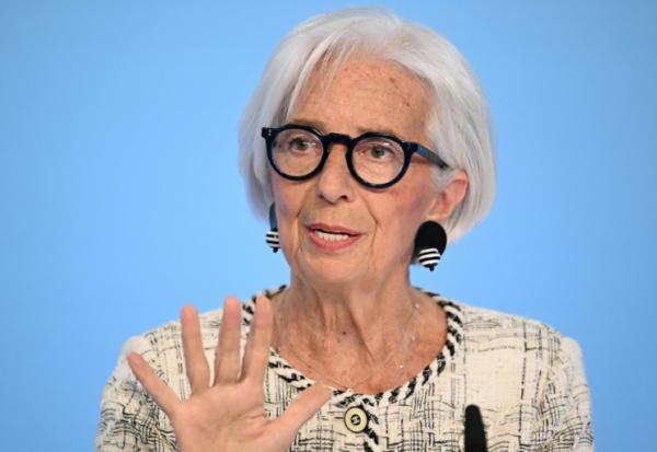 La présidente de la Banque centrale européenne (BCE), Christine Lagarde, tient une conférence de presse sur la politique monétaire de la zone euro, au siège de la banque centrale à Francfort-sur-le-Main, dans l’ouest de l’Allemagne, le 30 avril 2026