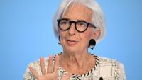 La présidente de la Banque centrale européenne (BCE), Christine Lagarde, tient une conférence de presse sur la politique monétaire de la zone euro, au siège de la banque centrale à Francfort-sur-le-Main, dans l’ouest de l’Allemagne, le 30 avril 2026