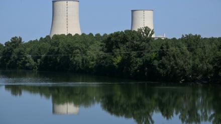 La centrale nucléaire de Golfech, le 22 juin 2026
