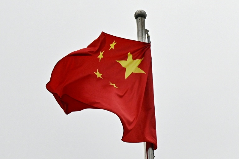 Un drapeau chinois flotte à Pékin, en Chine, le 4 mars 2026
