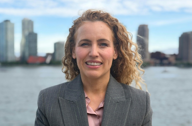 La ministre britannique du Climat, Katie White, à New York le 22 septembre 2026