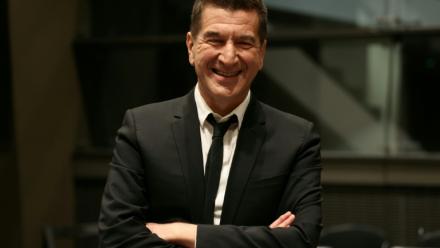 Matthieu Pigasse, à l'Assemblée nationale à Paris le 2 avril 2026.