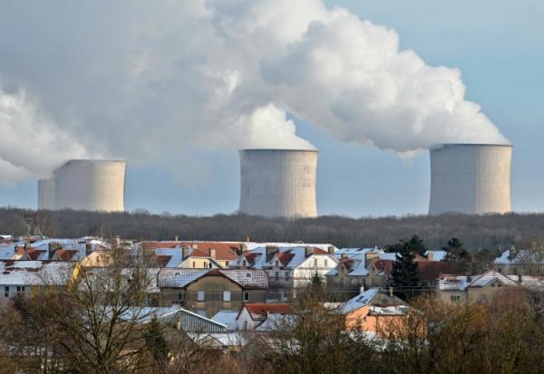 La centrale nucléaire de Cattenom à Hettange-Grande, dans le nord-est de la France, le 7 janvier 2026