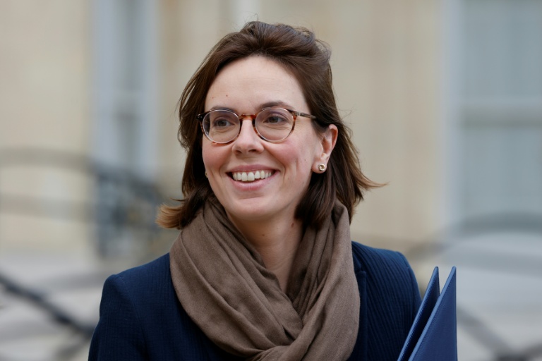 Amélie de Montchalin le 16 avril 2025 à Paris, reconduite le 12 octobre à son poste de ministre de l'Action et des Comptes publics