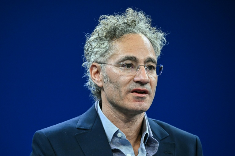 Le patron de Palantir, Alex Karp, le 20 janvier 2026, à Davos, en Suisse