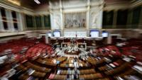 L'hémicycle de l'Assemblée nationale, le 15 juillet 2026 à Paris