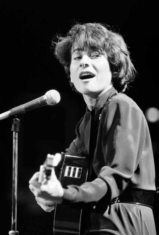 Marie Paule Belle au Zénith de Paris le 8 mars 1984, à l'occasion de la Journée internationale des femmes