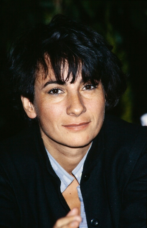 Marie-Paule Belle lors d'un colloque intitulé « Femmes et avenir » à Paris le 9 mars 1984