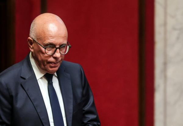 Eric Ciotti, maire de Nice et président du groupe parlementaire UDR, à l'Assemblée natioinale, le 30 juin 2026 à Paris
