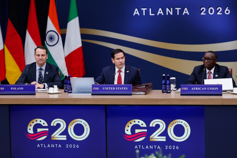 Marco Rubio lors du G20 à Atlanta le 30 octobre 2026