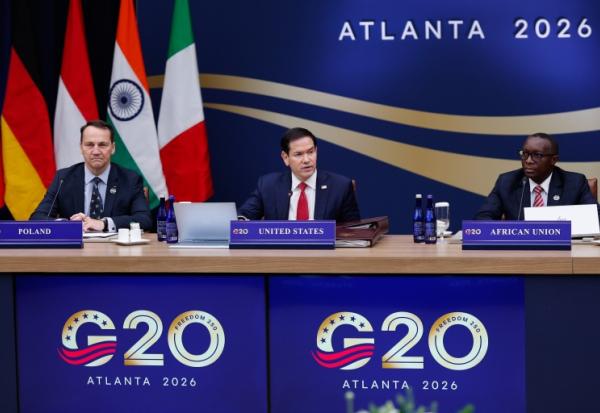 Marco Rubio lors du G20 à Atlanta le 30 octobre 2026
