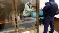L'Américain Stephen Hubbard le 7 octobre 2024 devant le tribunal de Moscou qui l'avait condamné