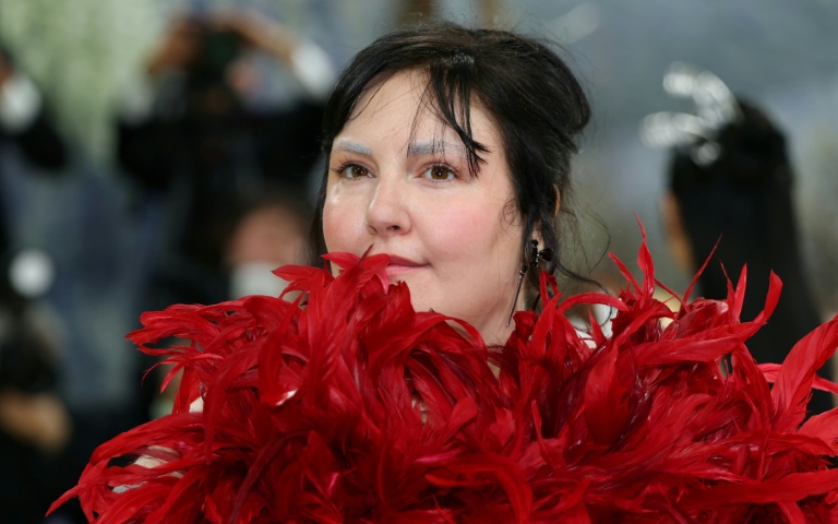 L'actrice américaine Lena Dunham au Met Gala, le 4 mai 2026 à New York