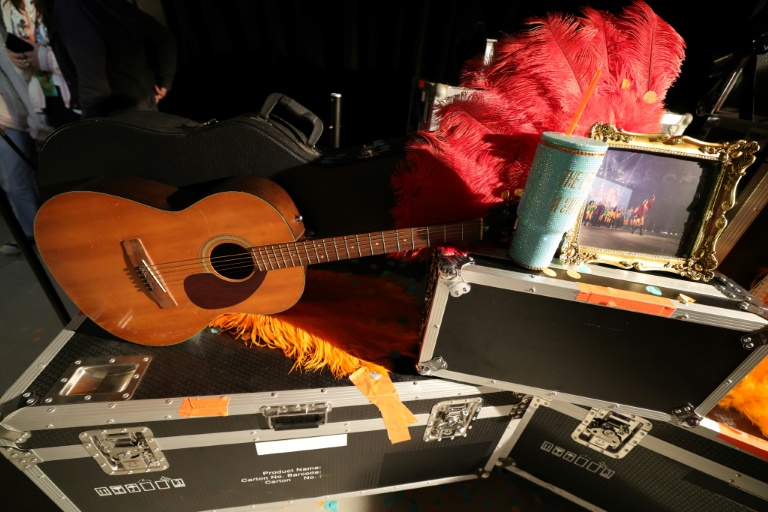 Un événement promotionnel organisé avec Spotify à New York pour la sortie de l'album de Taylor Swift 