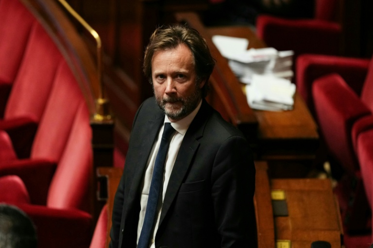 Boris Vallaud, patron des députés PS, à l'Assemblée nationale, à Paris, le 16 décembre 2025