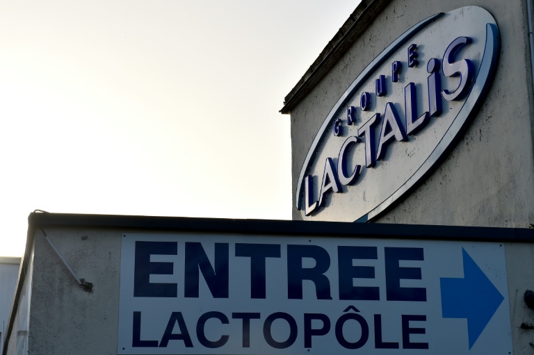 Le siège du groupe laitier  français Lactalis (marques Président, Lactel, Bridel, etc), à Laval, dans la Mayenne.