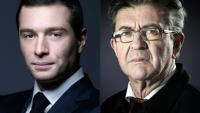 Favoris de leurs camps respectifs à un an et demi de la présidentielle, Jordan Bardella et Jean-Luc Mélenchon installent déjà à distance le récit de leur affrontement final