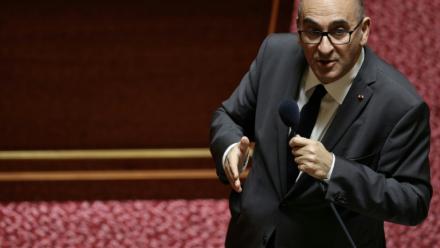 Le ministre de l'Intérieur Laurent Nuñez à l'Assemblée nationale, le 26 novembre 2025 à Paris